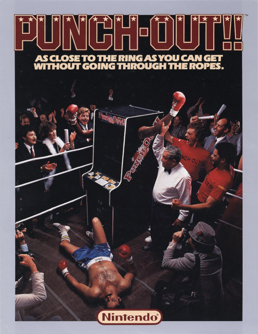 Punch-Out!! (Rev A) Arcade Game Cover